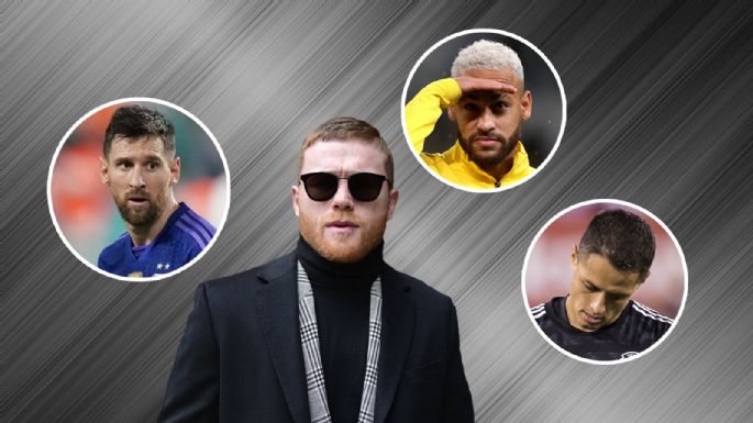 Superó a Messi, Neymar y Chicharito: Canelo Álvarez se ubica en exclusivo ranking