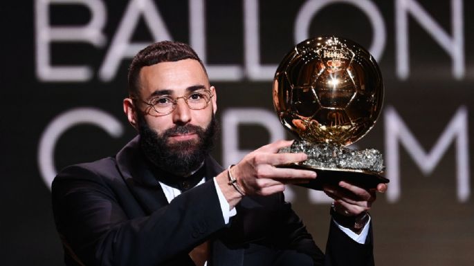 El mejor de todos: Karim Benzema se queda con el Balón de Oro 2022