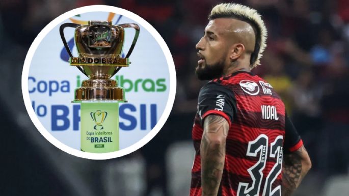 Se define la Copa de Brasil: la decisión del técnico de Flamengo con Arturo Vidal para la final