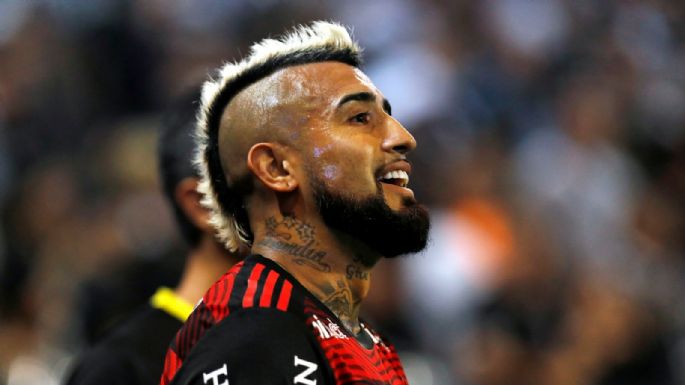 Equipo alternativo en Flamengo: se definió si Arturo Vidal será titular en el partido con Coritiba