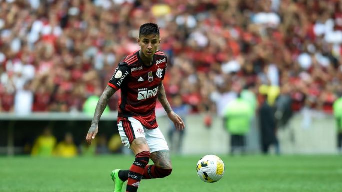 Disputa con Arturo Vidal: Erick Pulgar jugó su mejor partido en Flamengo y quiere estar en la final