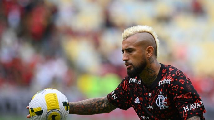 No encuentra su lugar: el motivo por el que Arturo Vidal no es titular en Flamengo