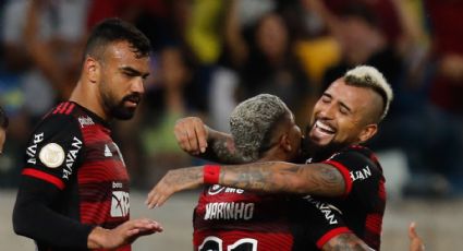 Volvió al triunfo: con Arturo Vidal de titular, Flamengo derrotó a Cuiabá