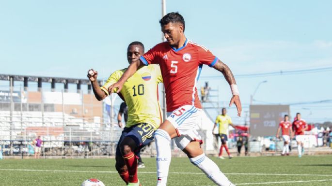 Con las manos vacías: la Selección Chilena sub 20 fue goleada por Colombia y fue eliminada