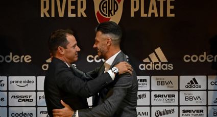 "Todo lo mejor": Demichelis recibió el apoyo de uno de los máximos ídolos de River