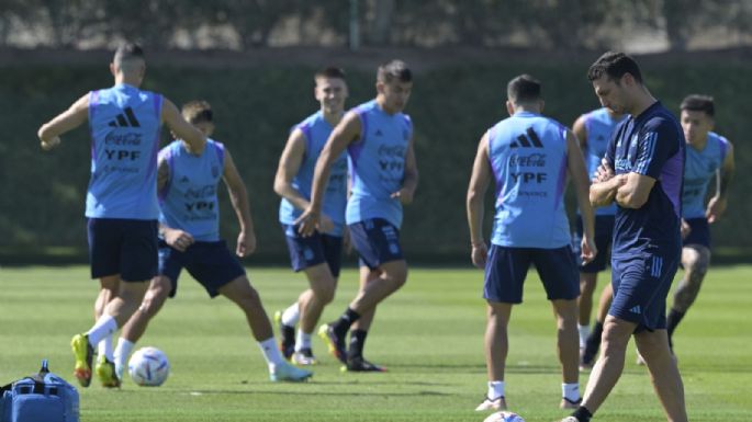 Scaloni no lo puede creer: el jugador de la Selección Argentina que quedaría fuera del Mundial