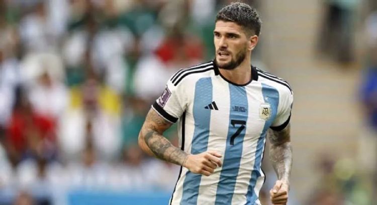 Ya está listo para la final de la Copa América: el nuevo look de Rodrigo De Paul