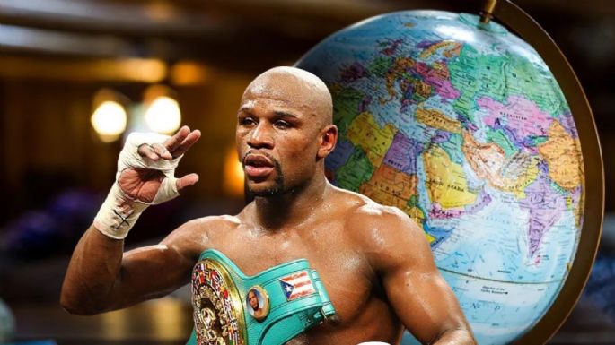 Sus fans se ilusionan: el sorprendente lugar en el cual Floyd Mayweather se presentará