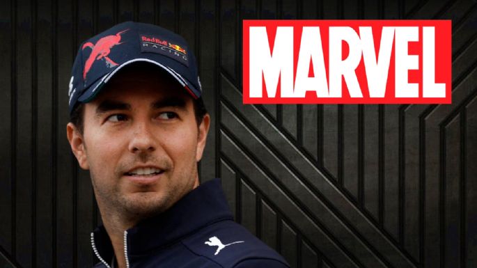 “Soñamos con ser superhéroes”: el nuevo casco de Checo Pérez en homenaje a un personaje de Marvel