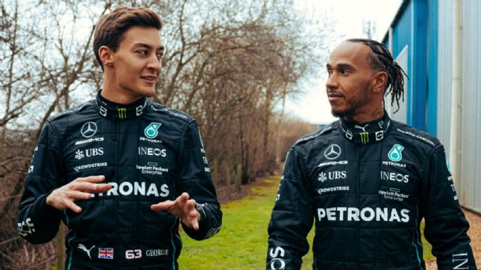 “Es mi punto de referencia”: George Russell le puso fin a la polémica y habló de Lewis Hamilton