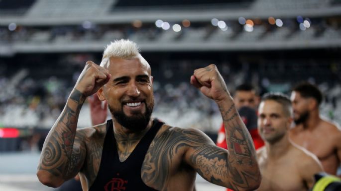 Arturo Vidal recibió la mejor noticia: la decisión del entrenador del Flamengo para el próximo partido