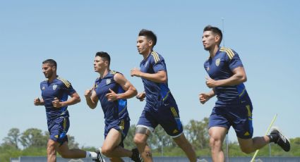 Dos ausencias justificadas: Boca entrenó sin dos figuras claves