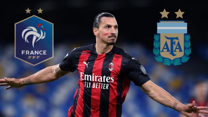 Qatar 2022: Ibrahimovic eligió a su selección favorita entre Argentina y Francia para la final