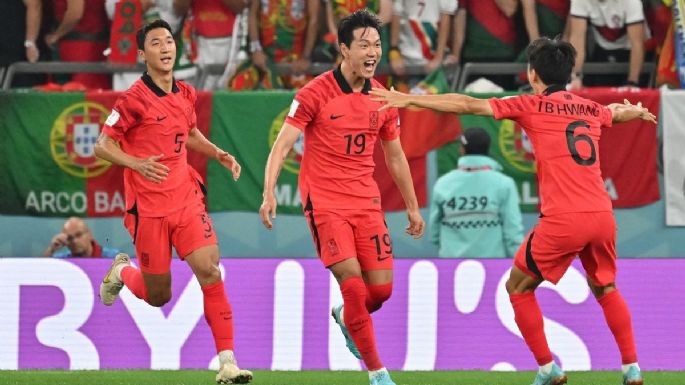 Sufrió Uruguay: Corea derrotó a Portugal y se clasificó a octavos de final en Qatar 2022