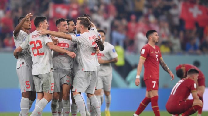 Lluvia de goles en Qatar 2022: Suiza superó a Serbia y logró la clasificación a octavos de final