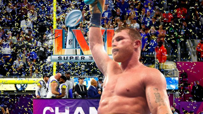 Insuperable: el récord de Canelo Álvarez que el Super Bowl no pudo romper