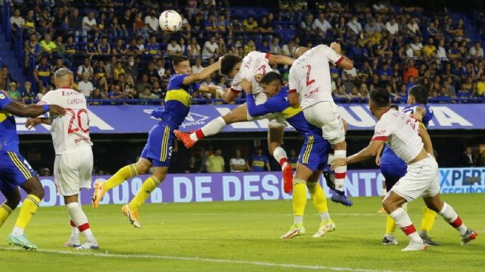 No le gustó nada: una figura de Boca le respondió al goleador de Huracán tras la derrota