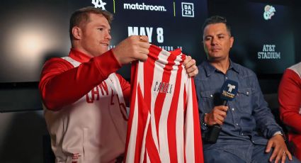 Se tomó como traición: Canelo Álvarez se pone una camiseta y no es la de Chivas