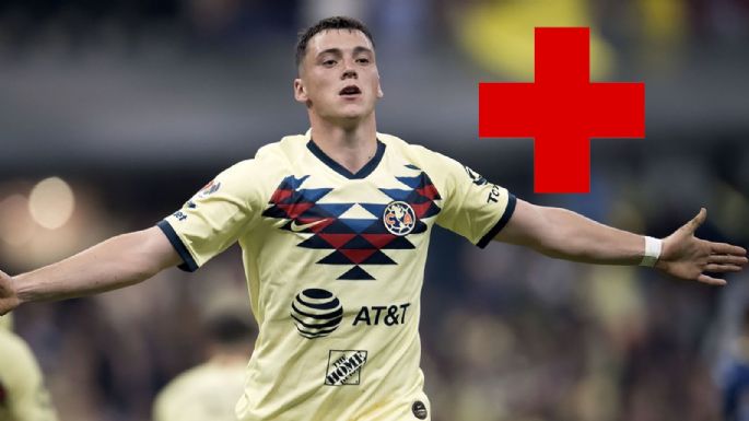 Una buena y una mala: Club América confirmó el parte médico de Federico Viñas