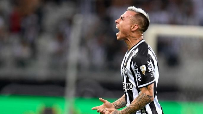 No alcanzó: Eduardo Vargas anotó, pero Atlético Mineiro no pudo alcanzar la punta contra Goias