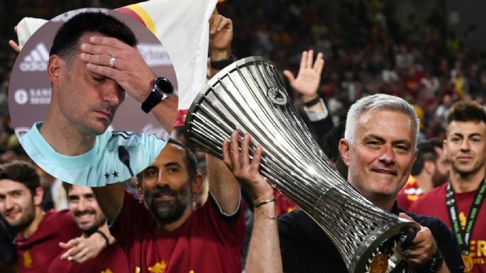 La Roma de Mourinho ganó la Conference League: por qué cayó mal en la Selección Argentina