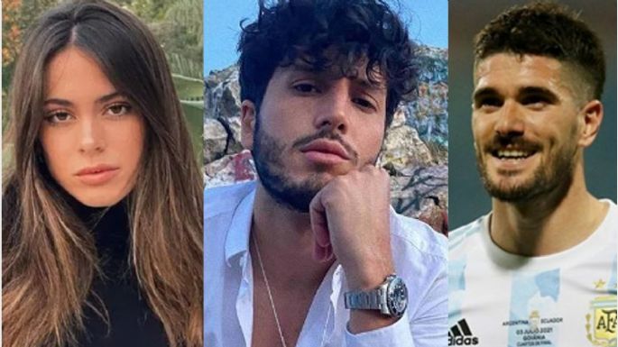 No se calló nada: Sebastián Yatra habló sobre Rodrigo De Paul y su ex, Tini Stoessel