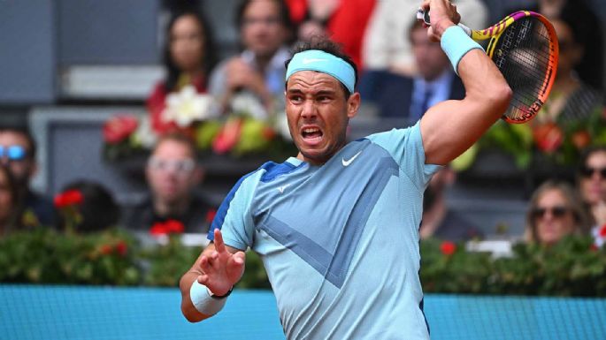 Debut arrollador: Rafael Nadal no tuvo problemas para avanzar en el Masters 1000 de Madrid