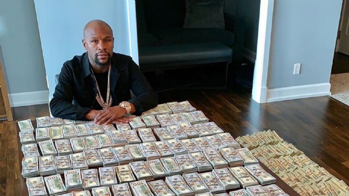 “Robo de bancos legalizado”: La millonaria suma que gana Floyd Mayweather por patrocinios