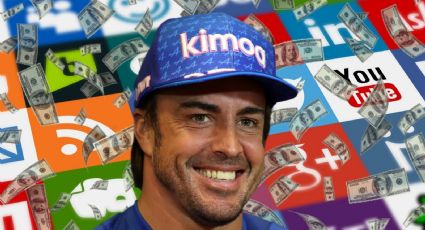 No tiene comparación: la abultada fortuna que Fernando Alonso gana en redes sociales