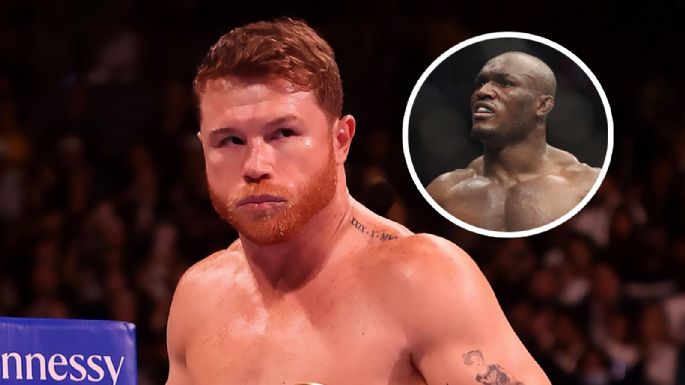 "Es muy lento": vaticinan el resultado del hipotético combate entre Canelo Álvarez y Kamaru Usman