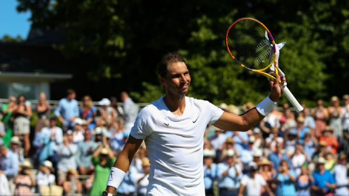 Dolorosa caída en el césped: el golpe que sufrió Rafael Nadal antes de su debut en Wimbledon