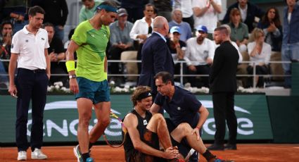 El peor final: la dolorosa caída de Alexander Zverev que le dio la victoria a Rafael Nadal