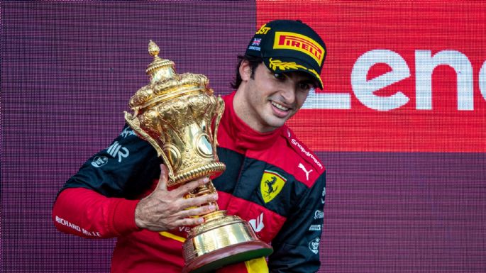 Visita de lujo: el momento que vivió Carlos Sainz tras obtener su primera victoria en la F1