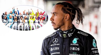 Tras su visita en Hungría: el contundente mensaje de Lewis Hamilton para las W Series