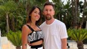 Foto ilustrativa de la nota titulada Ellos felices: Antonela Roccuzzo y Lionel Messi se juntaron en Miami con una estrella argentina