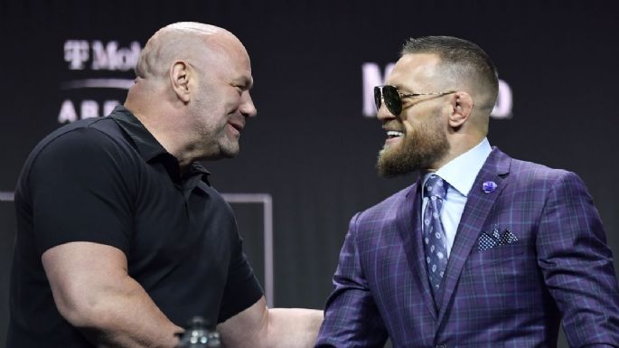 Reconocimiento: la prestigiosa lista que integra Conor McGregor según Dana White