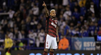 A un paso de la final: Arturo Vidal se divirtió en la goleada de Flamengo ante Vélez Sarsfield