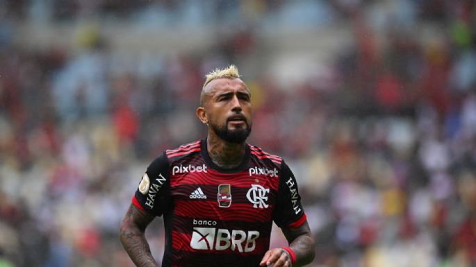 "Los aplastará": el enemigo de Arturo Vidal en Brasil anticipó derrota de Flamengo