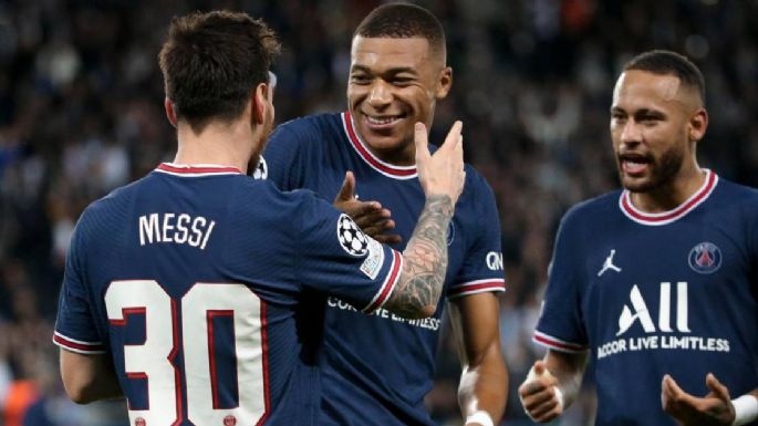 Reconciliación: el gesto de Lionel Messi con Kylian Mbappé en el duelo por Champions League