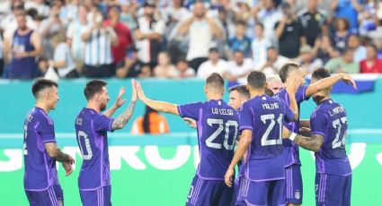 Show time: la Selección Argentina se divirtió al ritmo de Lionel Messi