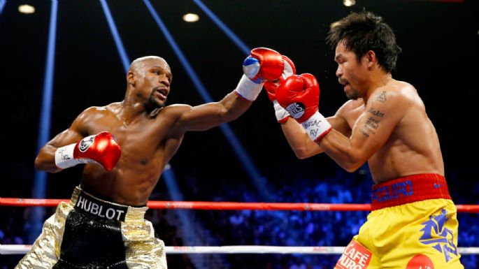 "No está sucediendo": el evento que prometía volver a enfrentar a Manny Pacquiao y Mayweather