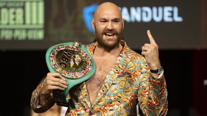 Polémico: Tyson Fury se quejó del resultado que dio como ganador a Oleksandr Usyk