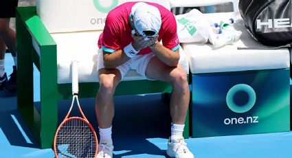 Problemas para el argentino: Diego Schwartzman está en duda para el Australian Open