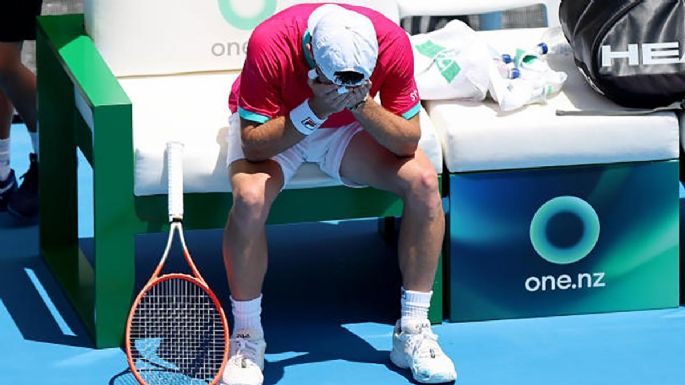 Problemas para el argentino: Diego Schwartzman está en duda para el Australian Open