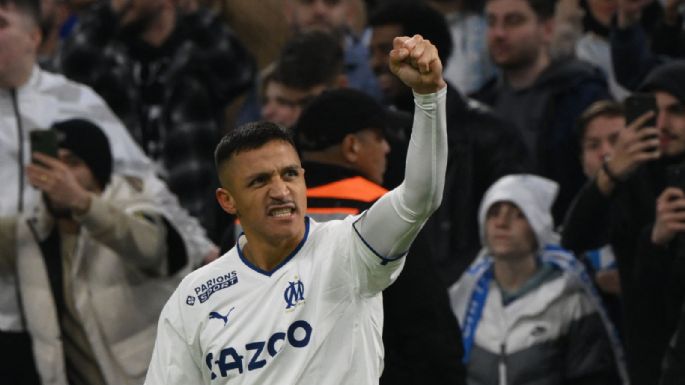 Volvió al gol: Alexis Sánchez fue clave en la victoria del Marsella sobre el Lorient