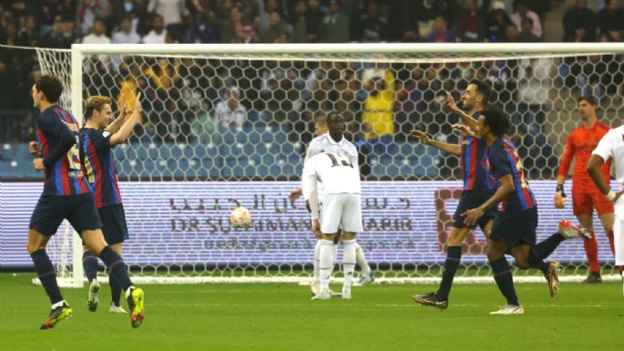 Con Gavi como figura: Barcelona le ganó al Real Madrid en la final de la Supercopa