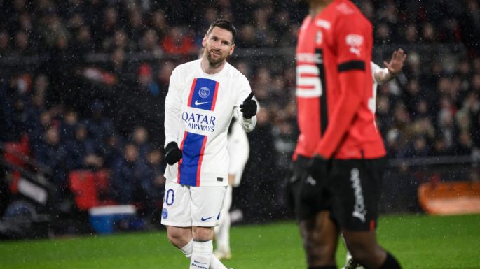 Primera vez con Lionel Messi de titular: el PSG cayó de manera sorpresiva ante el Rennes