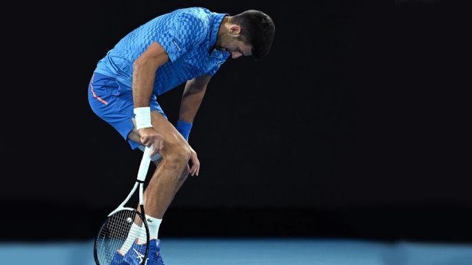 "No es la ideal": Novak Djokovic preocupa por su lesión en medio del Australian Open