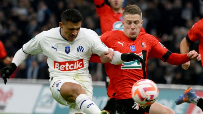 A paso firme: el Olympique de Marsella de Alexis Sánchez continúa con vida en la Copa de Francia