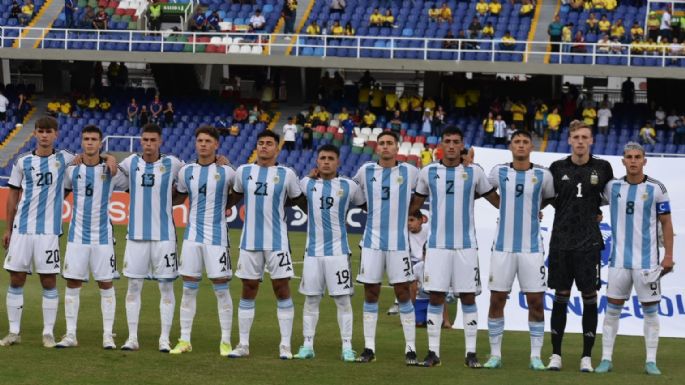 Caída en el debut: la Selección Argentina no pudo ante Paraguay en el Sudamericano